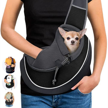 Small dog crossbody carry bag