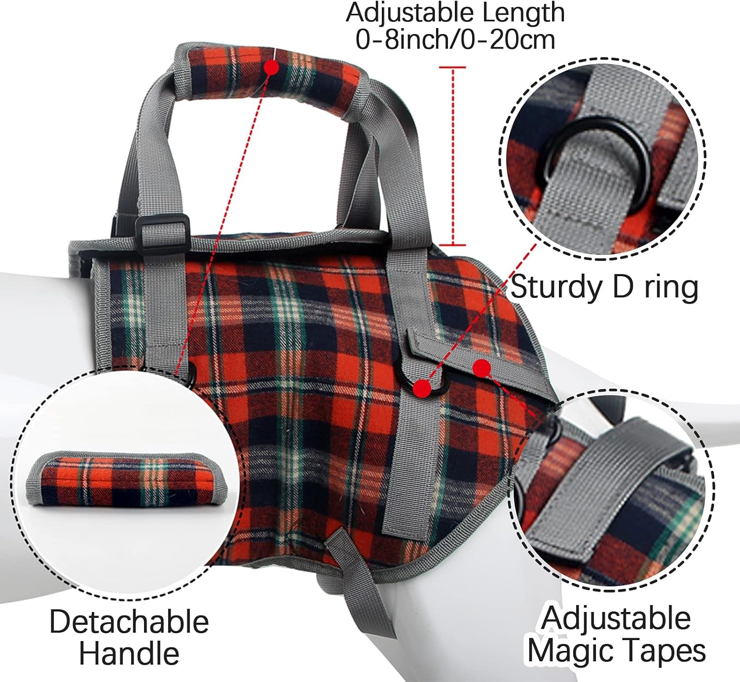 Ultimate Dog Lift Harness - Veterinarian Approved Support Sling for Senior Dogs with Joint Issues, Arthritis, and Recovery Needs