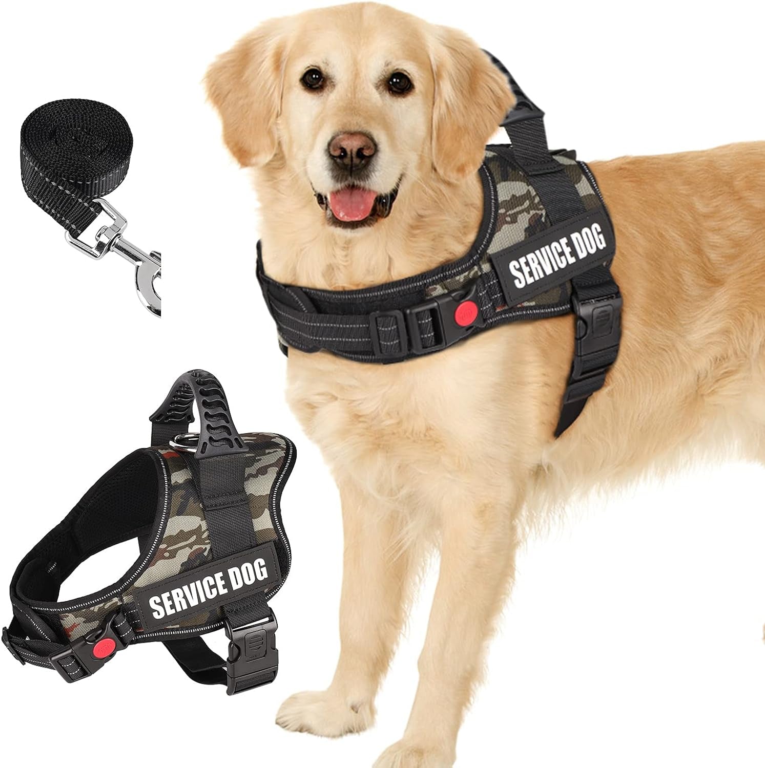Ultimate Comfort Dog Harness - No Pull, Breathable, and Adjustable Soft Nylon Vest for Small to Large Dogs