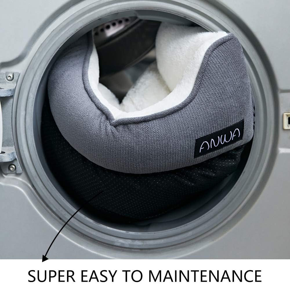 Luxurious Deep Grey Dog Bed for Medium Dogs - Washable, Travel-Friendly Comfort for Your Furry Friend