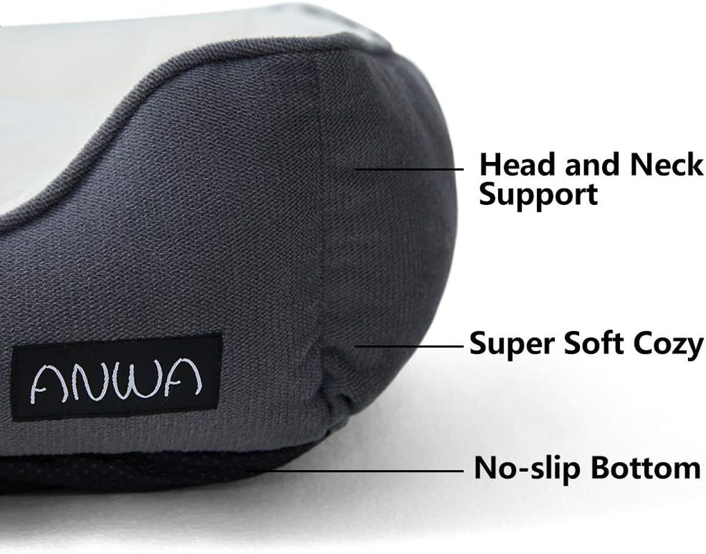 Luxurious Deep Grey Dog Bed for Medium Dogs - Washable, Travel-Friendly Comfort for Your Furry Friend