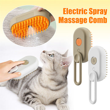 3 In 1 Electric Spray Hair Brushes For Pet Grooming