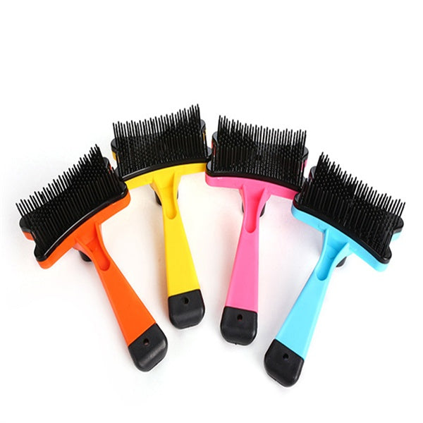 Soft bristle pet comb