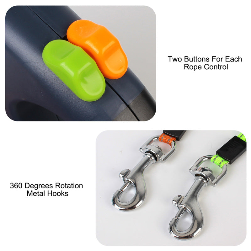 Retractable 360 swivel Leash For Small Pets