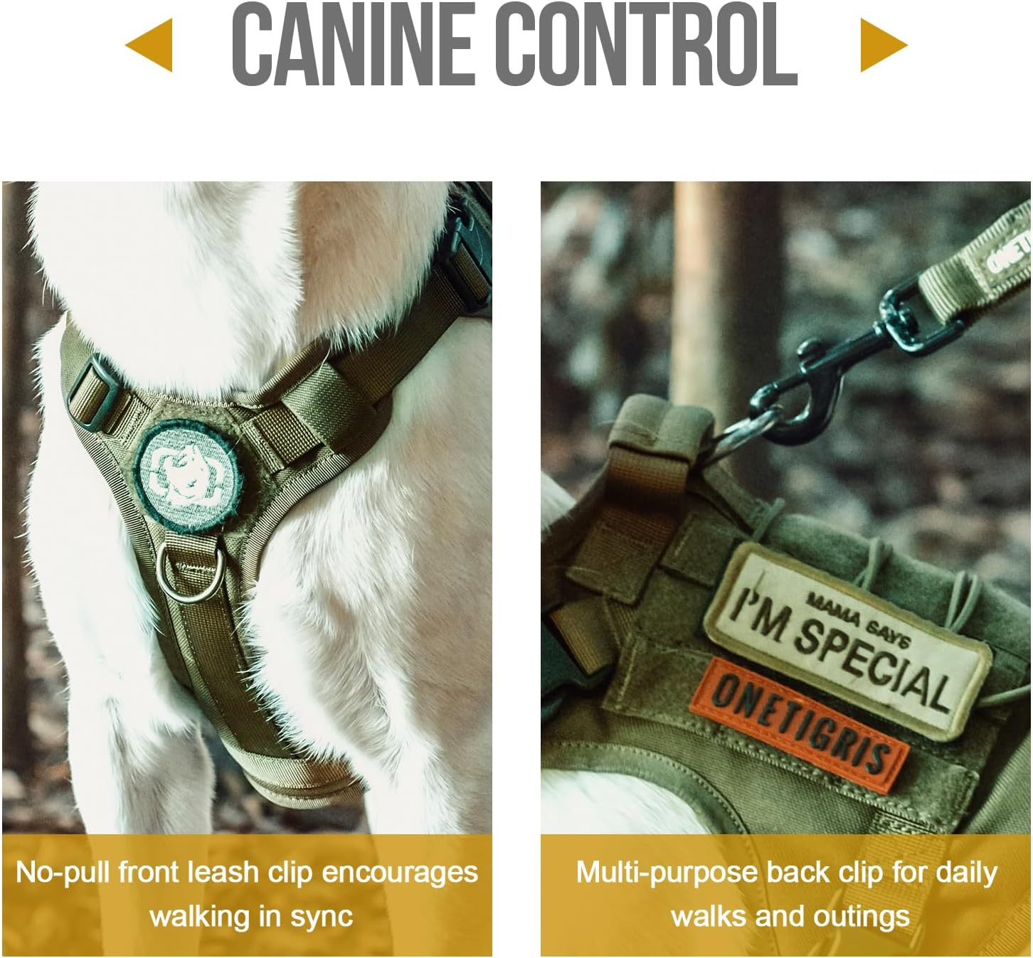 Ultimate Tactical Dog Harness: No-Pull, Breathable, and Adjustable Pet Vest with Handle for Outdoor Adventures (Ranger Green, Small)