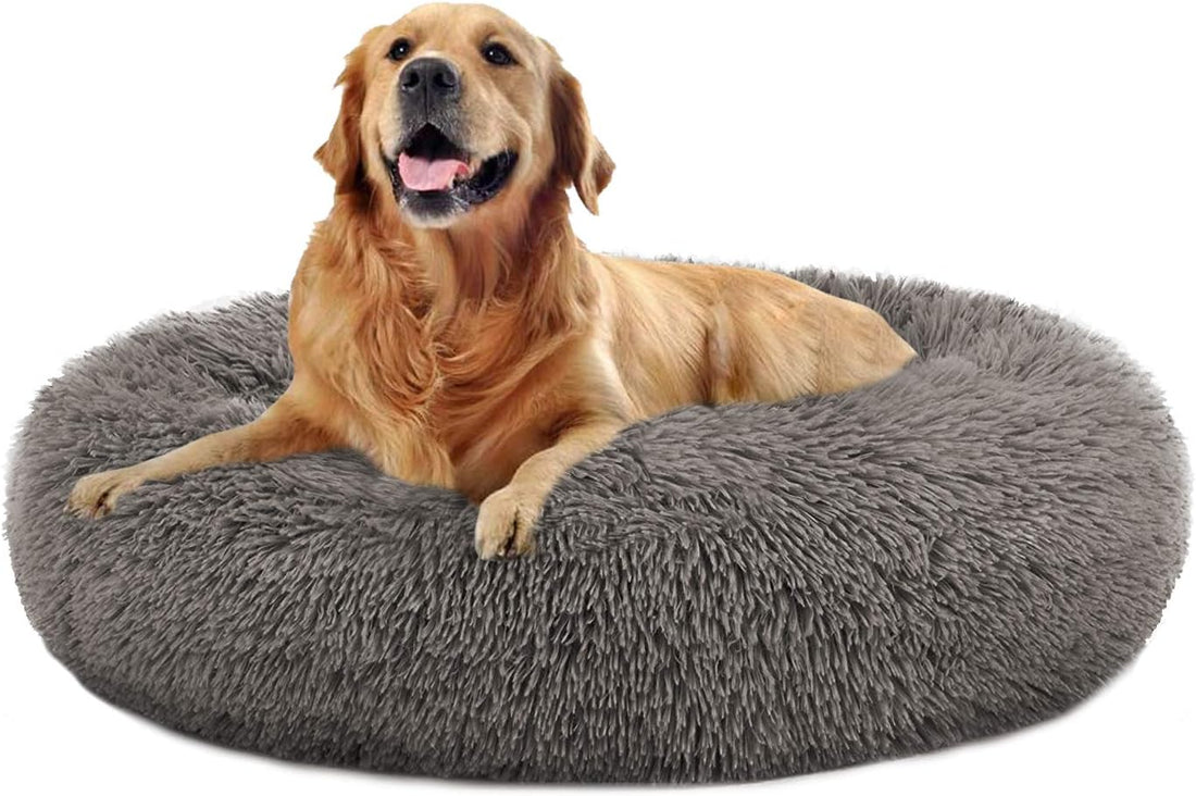 Indulge Your Pet with the Fluffy Luxe Bed - Anti-Slip, Waterproof, and Machine Washable in 5 Stylish Colors!