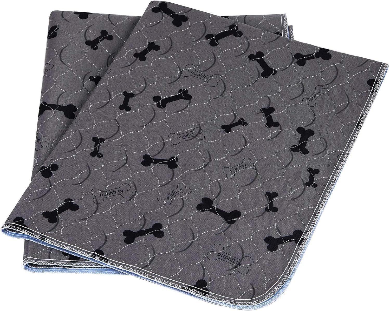 Ultimate Washable Dog Pee Pads with Free Grooming Gloves - Non-Slip, Super Absorbent, and Reusable for Potty Training and Playpens