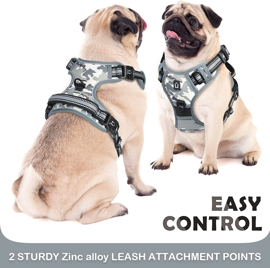 Waldseemuller No Pull Dog Harness - Ultimate Comfort and Control for Medium to Large Dogs