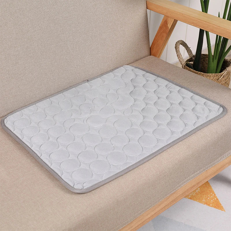 Extra Large Dog Cooling Mat for Summer - Perfect Pet Cold Bed for Small and Big Dogs and Cats - Durable and Comfortable Ice Pad Blanket