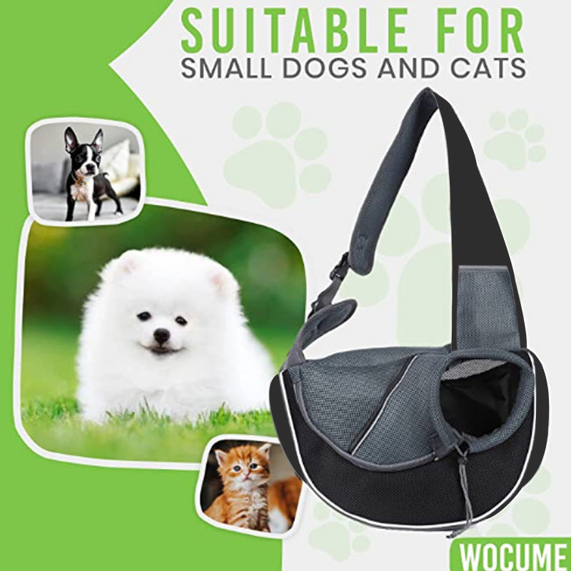 Small dog crossbody carry bag