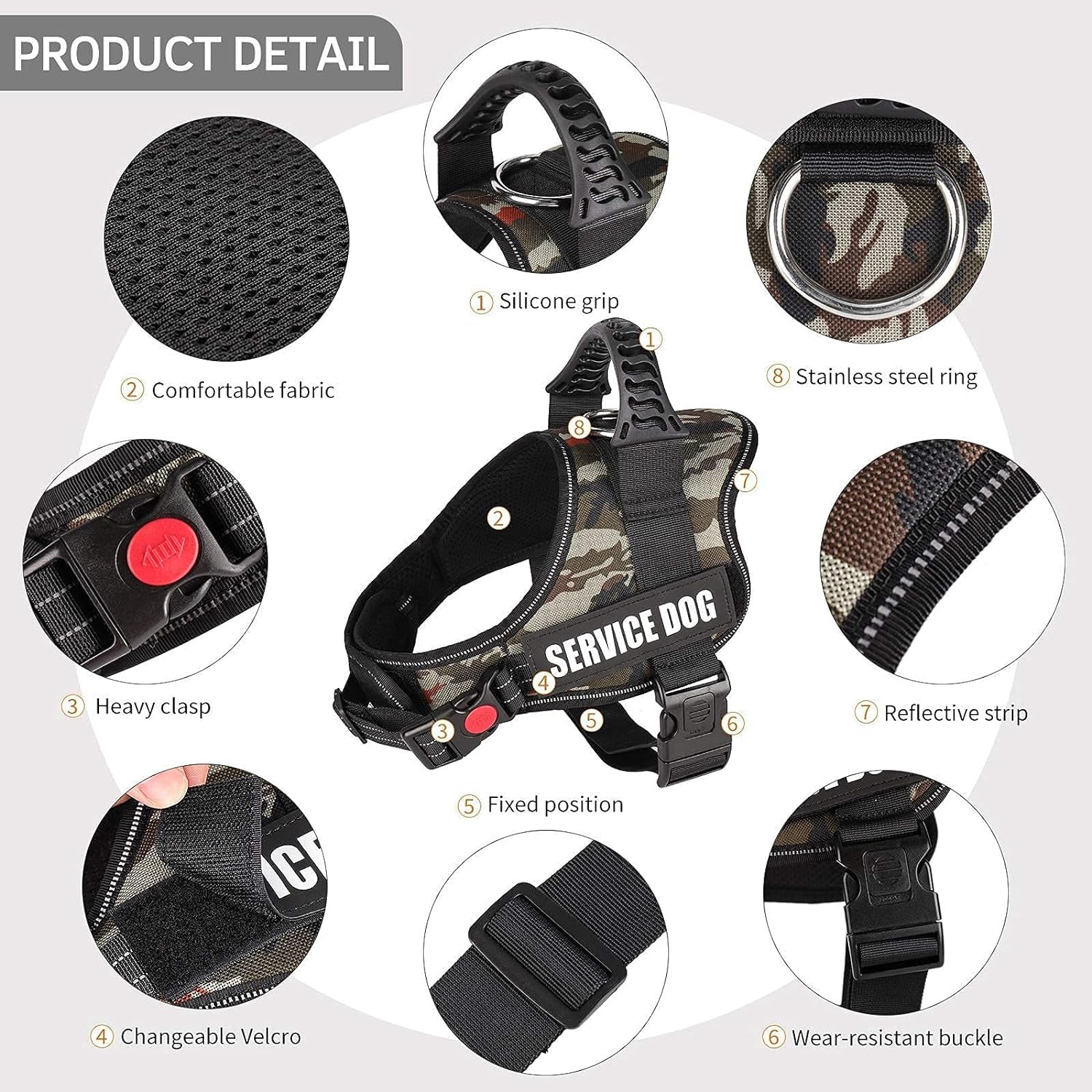 Ultimate Comfort Dog Harness - No Pull, Breathable, and Adjustable Soft Nylon Vest for Small to Large Dogs