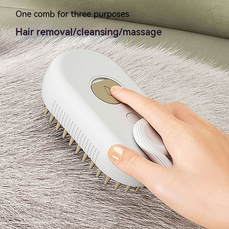 3 In 1 Electric Spray Hair Brushes For Pet Grooming