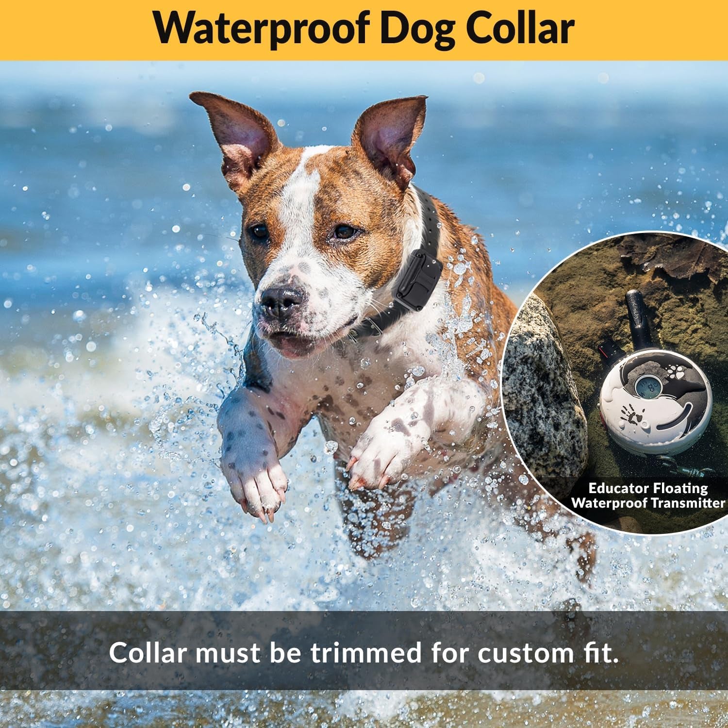Elevate Your Dog Training with the ZEN-300 E-Collar Mini Remote Training System – 1/2 Mile Range, Waterproof, Rechargeable, and 100 Stimulation Levels for Small to Medium Dogs